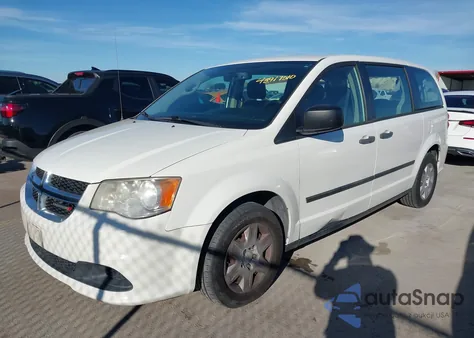 2012 Dodge Grand Caravan Se/Avp from USA, damaged, VIN 2C4RDGBG4CR385281